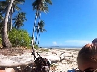 Public Beach Bang-out With Asian Gf