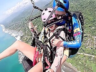 Humid And Messy Extreme Squirting While Paragliding Two In Costa Rica 23 Min