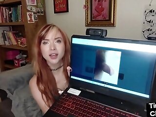 Sph Solo Stunner With Coloredhair Talks Dirty About Diminutive Dicks