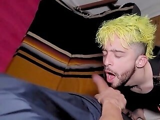 Dick Sucking, Yellow Hair, Faggot Face Fucking