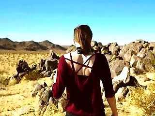 Petite, Gonzo Subordinated Masochist Brooke Johnson Drinks Piss, Gets A Hard Caning, And Get A Severe Face Sitting Rimjob Session On The Desert Rocks 