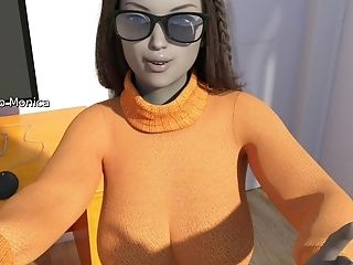 3 Dimensional Animation Pornography With Huge-chested Dark Haired Stunner