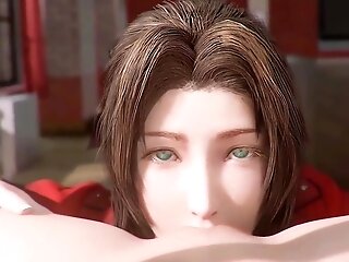 Aerith's Ass-fuck Thirst: 4k Anime Porn Stunner Hungers Hot Jism In Her Arse