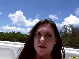 Brittany Shae Spends Ass-fuck Weekend With Jmac And Fucks On The Boat