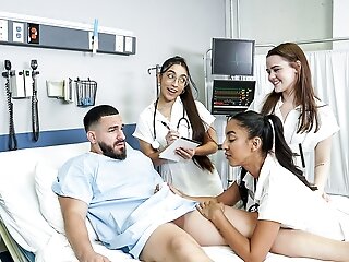 Peter Green Fucks Three Youthfull Doctors In The Hospital